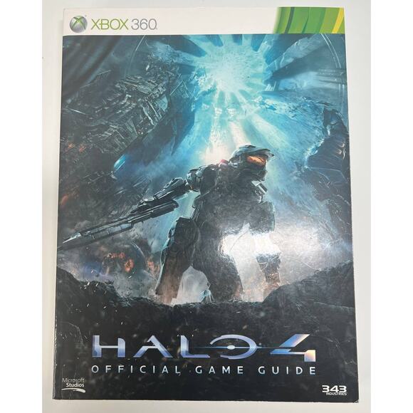 Halo 4 XBox 360 Game + Halo 4 Official Game Guide Prima Microsoft Studios - Picture 3 of 8